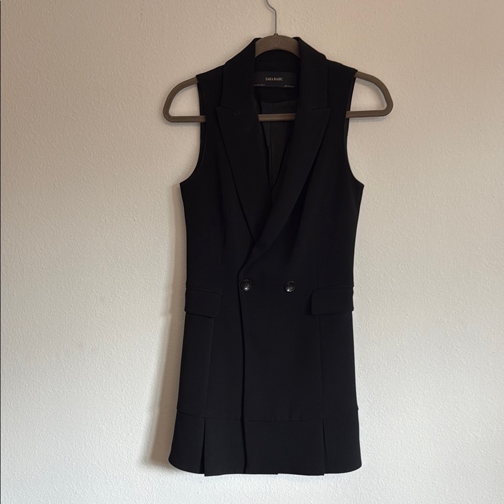 Zara Black Mini Dress - Picture 2 of 10